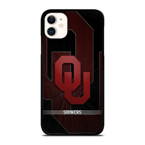 OKLAHOMA SOONERS BASKETBALL LOGO iPhone 11 Case Cover OKLAHOMA SOONERS BASKETBALL LOGO iPhone 11 Case Cover