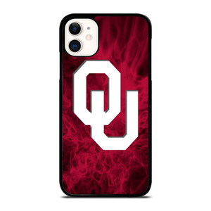 OKLAHOMA SOONERS SMOKED LOGO iPhone 11 Case Cover OKLAHOMA SOONERS SMOKED LOGO iPhone 11 Case Cover