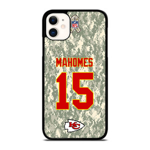 PATRICK MAHOMES KANSAS CITY CHIEFS CAMO KIT iPhone 11 Case Cover PATRICK MAHOMES KANSAS CITY CHIEFS CAMO KIT iPhone 11 Case Cover