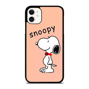 PEANUTS SNOOPY PINK iPhone 11 Case Cover