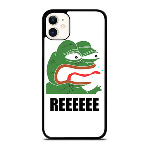 PEPE THE FROG REEEE CARTOON iPhone 11 Case Cover PEPE THE FROG REEEE CARTOON iPhone 11 Case Cover