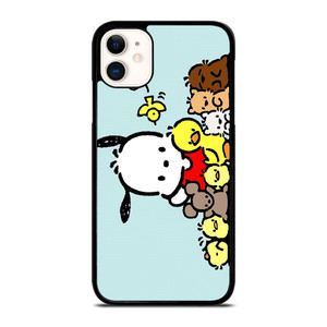 POCHACCO HELLO KITTY CARTOON iPhone 11 Case Cover POCHACCO HELLO KITTY CARTOON iPhone 11 Case Cover