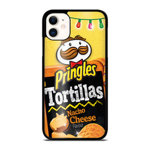 PRINGLES TORTILLAS NACHO CHEESE SNACKS iPhone 11 Case Cover PRINGLES TORTILLAS NACHO CHEESE SNACKS iPhone 11 Case Cover