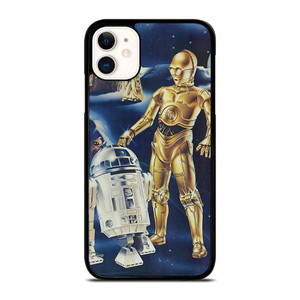 R2D2 AND C3PO ROBOT STAR WARS iPhone 11 Case Cover R2D2 AND C3PO ROBOT STAR WARS iPhone 11 Case Cover