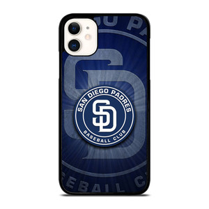 SAN DIEGO PADRES BASEBALL METAL LOGO iPhone 11 Case Cover SAN DIEGO PADRES BASEBALL METAL LOGO iPhone 11 Case Cover