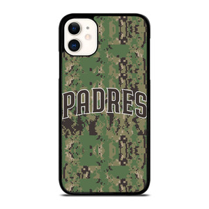 SAN DIEGO PADRES CAMO LOGO iPhone 11 Case Cover SAN DIEGO PADRES CAMO LOGO iPhone 11 Case Cover
