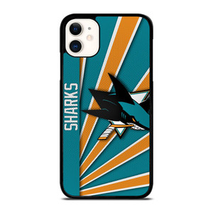SAN JOSE SHARKS HOCKEY TEAM iPhone 11 Case Cover SAN JOSE SHARKS HOCKEY TEAM iPhone 11 Case Cover