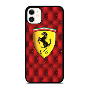 SCUDERIA FERRARI SUPER CAR RED iPhone 11 Case Cover