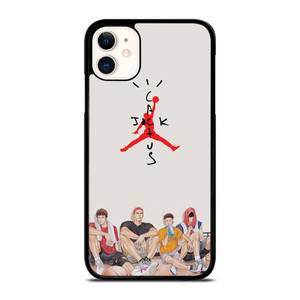 SLAM DUNK AIR JORDAN CACTUS JACK iPhone 11 Case Cover SLAM DUNK AIR JORDAN CACTUS JACK iPhone 11 Case Cover