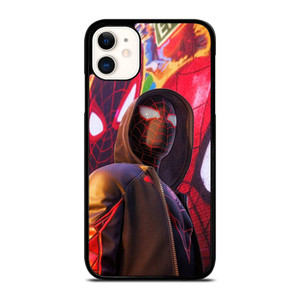 SPIDERMAN MILES MORALES POSTER iPhone 11 Case Cover SPIDERMAN MILES MORALES POSTER iPhone 11 Case Cover