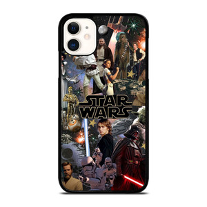 STAR WARS CHARACTERS COLLAGE iPhone 11 Case Cover