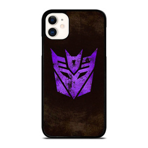 TRANSFORMERS DECEPTICON PURPLE SYMBOL iPhone 11 Case Cover TRANSFORMERS DECEPTICON PURPLE SYMBOL iPhone 11 Case Cover