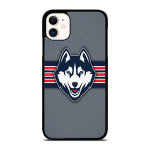 UCONN HUSKIES LOGO ICON iPhone 11 Case Cover UCONN HUSKIES LOGO ICON iPhone 11 Case Cover