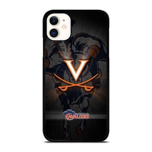 VIRGINIA CAVALIERS METAL ICON iPhone 11 Case Cover VIRGINIA CAVALIERS METAL ICON iPhone 11 Case Cover