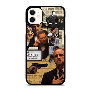 VITO CORLEONE THE GODFATHER COLLAGE iPhone 11 Case Cover VITO CORLEONE THE GODFATHER COLLAGE iPhone 11 Case Cover