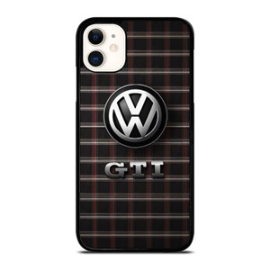 VW VOLKSWAGEN GTI METAL EMBLEM iPhone 11 Case Cover VW VOLKSWAGEN GTI METAL EMBLEM iPhone 11 Case Cover