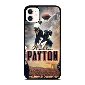 WALTER PAYTON CHICAGO BEARS POSTER iPhone 11 Case Cover WALTER PAYTON CHICAGO BEARS POSTER iPhone 11 Case Cover