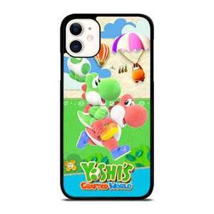 YOSHI CRAFTED WORLD GAMES LOGO iPhone 11 Case Cover YOSHI CRAFTED WORLD GAMES LOGO iPhone 11 Case Cover