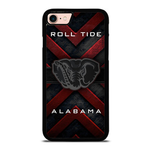 ALABAMA CRIMSON ROLL TIDE METAL EMBLEM iPhone 7 / 8 Case Cover ALABAMA CRIMSON ROLL TIDE METAL EMBLEM iPhone 7 / 8 Case Cover