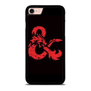 DUNGEONS AND DRAGONS LOGO BLACK iPhone 7 / 8 Case Cover DUNGEONS AND DRAGONS LOGO BLACK iPhone 7 / 8 Case Cover