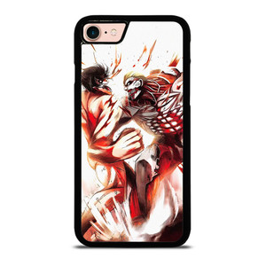 EREN YEAGER VS REINER ATTACK ON TITAN ANIME iPhone 7 / 8 Case Cover