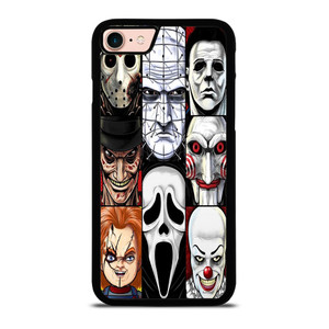 HORROR MOVIES CHARACTERS COLLAGE 2 iPhone 7 / 8 Case Cover