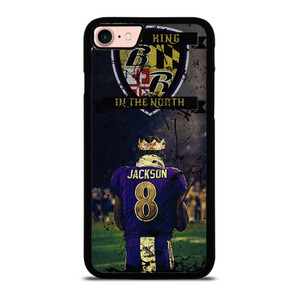 LAMAR JACKSON KING OF THE NORTH iPhone 7 / 8 Case Cover LAMAR JACKSON KING OF THE NORTH iPhone 7 / 8 Case Cover
