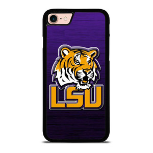 LSU TIGERS WOOD EMBLEM iPhone 7 / 8 Case Cover LSU TIGERS WOOD EMBLEM iPhone 7 / 8 Case Cover