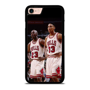 MICHAEL JORDAN X SCOTTIE PIPPEN CHICAGO BULLS iPhone 7 / 8 Case Cover MICHAEL JORDAN X SCOTTIE PIPPEN CHICAGO BULLS iPhone 7 / 8 Case Cover