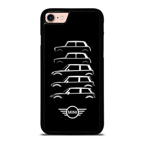 MINI COOPER EVOLUTION SILHOUETTE iPhone 7 / 8 Case Cover MINI COOPER EVOLUTION SILHOUETTE iPhone 7 / 8 Case Cover