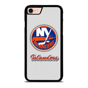 NEW YORK ISLANDERS BADGE CARBON iPhone 7 / 8 Case Cover