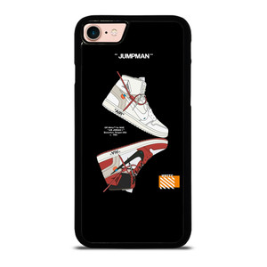 NIKE AIR JUMPMAN OFF WHITE SNEAKERS iPhone 7 / 8 Case Cover