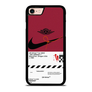 NIKE SWOOSH AIR JORDAN OFF WHITE iPhone 7 / 8 Case Cover NIKE SWOOSH AIR JORDAN OFF WHITE iPhone 7 / 8 Case Cover
