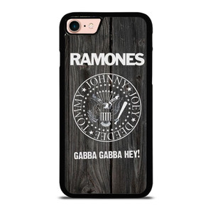 RAMONES BAND WOOD BADGE iPhone 7 / 8 Case Cover RAMONES BAND WOOD BADGE iPhone 7 / 8 Case Cover