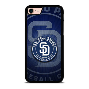 SAN DIEGO PADRES BASEBALL METAL LOGO iPhone 7 / 8 Case Cover SAN DIEGO PADRES BASEBALL METAL LOGO iPhone 7 / 8 Case Cover