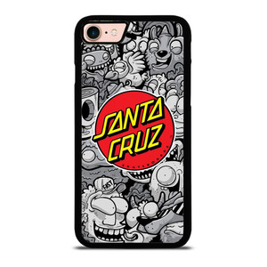SANTA CRUZ SKATEBOARD DOODLE CARTOON iPhone 7 / 8 Case Cover