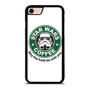 STARBUCKS COFFEE STAR WARS MAY THE FROTH BE WITH YOU iPhone 7 / 8 Case Cover STARBUCKS COFFEE STAR WARS MAY THE FROTH BE WITH YOU iPhone 7 / 8 Case Cover