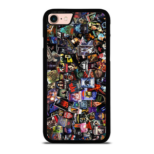 VHS CASSETTE TAPE HORROR MOVIES COLLECTION iPhone 7 / 8 Case Cover VHS CASSETTE TAPE HORROR MOVIES COLLECTION iPhone 7 / 8 Case Cover