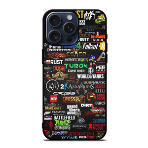 ALL GAMES LOGO CROSSOVER iPhone 15 Pro Max Case iPhone 15 Pro Max Case Cover ALL GAMES LOGO CROSSOVER iPhone 15 Pro Max Case iPhone 15 Pro Max Case Cover
