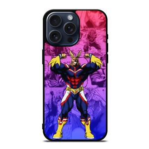 ALL MIGHT MY HERO ACADEMIA ANIME iPhone 15 Pro Max Case iPhone 15 Pro Max Case Cover