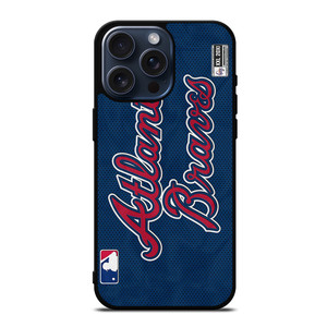 ATLANTA BRAVES BASEBALL KIT EMBLEM iPhone 15 Pro Max Case iPhone 15 Pro Max Case Cover