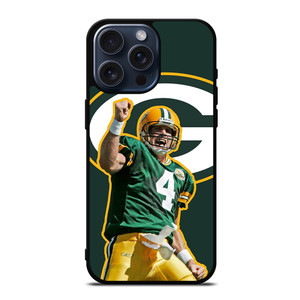 BRETT FAVRE GREEN BAY PACKERS FOOTBALL iPhone 15 Pro Max Case iPhone 15 Pro Max Case Cover BRETT FAVRE GREEN BAY PACKERS FOOTBALL iPhone 15 Pro Max Case iPhone 15 Pro Max Case Cover