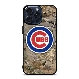 CHICAGO CUBS CAMO LEAF iPhone 15 Pro Max Case iPhone 15 Pro Max Case Cover CHICAGO CUBS CAMO LEAF iPhone 15 Pro Max Case iPhone 15 Pro Max Case Cover