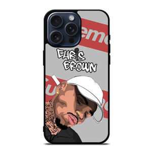 CHRIS BROWN CARTOON SUPREME iPhone 15 Pro Max Case iPhone 15 Pro Max Case Cover CHRIS BROWN CARTOON SUPREME iPhone 15 Pro Max Case iPhone 15 Pro Max Case Cover