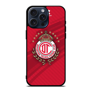 DEPORTIVO TOLUCA FUTBOL LOGO iPhone 15 Pro Max Case Cover DEPORTIVO TOLUCA FUTBOL LOGO iPhone 15 Pro Max Case Cover