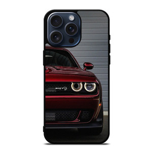 DODGE CAR SRT HELLCAT RED  iPhone 15 Pro Max Case Cover