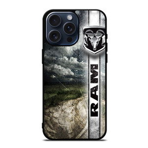 DODGE RAM GRUNGE EMBLEM  iPhone 15 Pro Max Case Cover