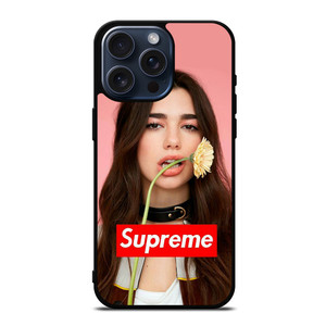 DUA LIPA SINGER SUPREME  iPhone 15 Pro Max Case Cover