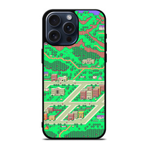 EARTHBOUND GAMES MAP  iPhone 15 Pro Max Case Cover