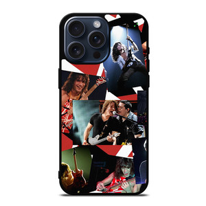 EDDIE VAN HALEN COLLAGE  iPhone 15 Pro Max Case Cover